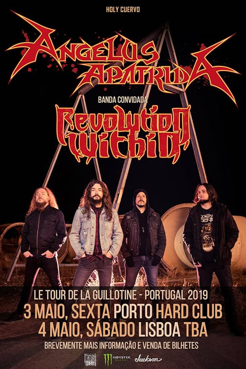 Angelus Apatrida + Revolution Within (Porto, 03/05)