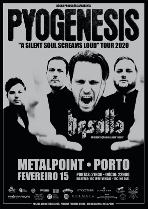 Pyogenesis (15/02, Porto)