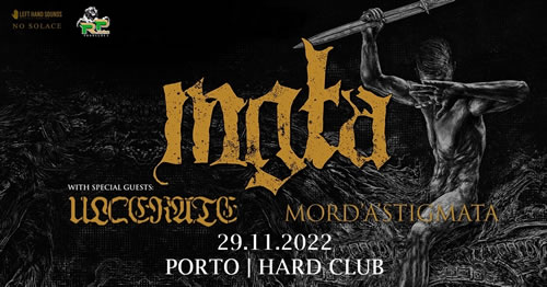 MGLA + Ulcerate (Porto, 29.11)