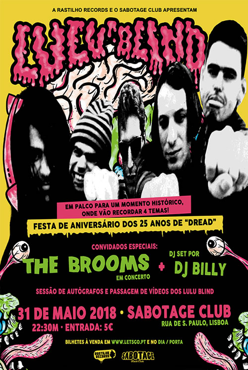 Festa 25 Anos Dread Lulu Blind + Guests