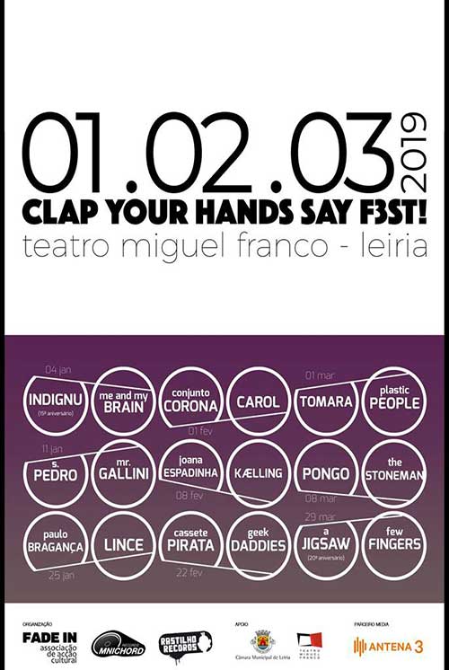 Clap Your Hands Say F3st! - S. Pedro + Mr Gallini