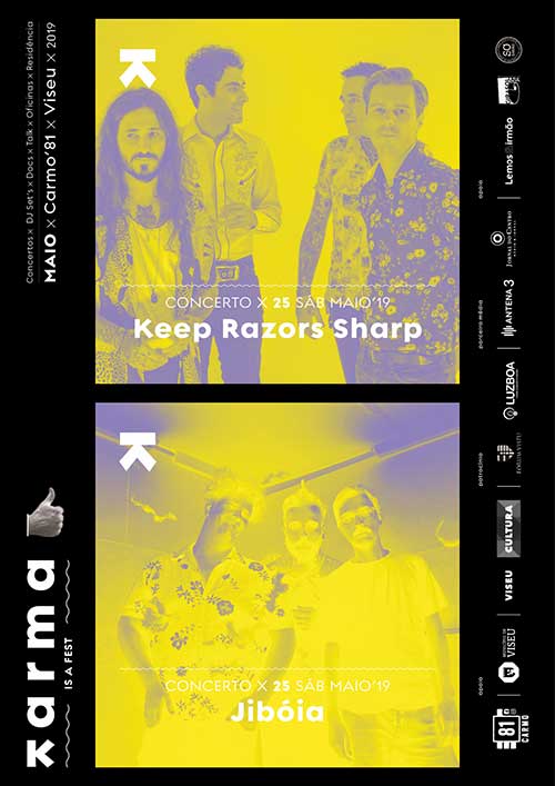 Karma is a fest – Jibóia & Keep Razors Sharp (25/05)