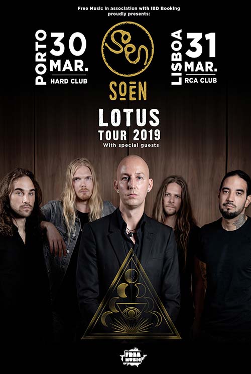 Soen (Porto, 30/03)