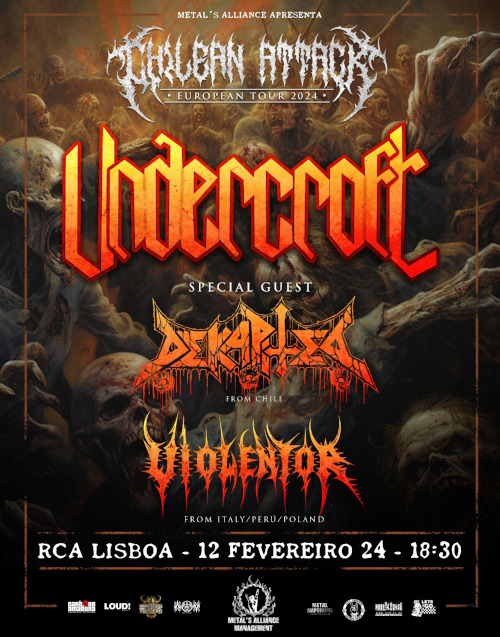 UNDERCROFT / DEKAPITED / VIOLENTOR 