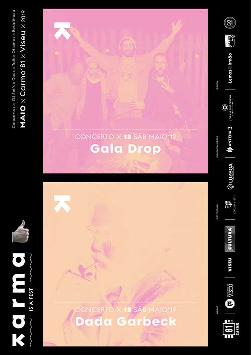 Karma is a Fest – Dada Garbeck & Gala Drop (18/05) 