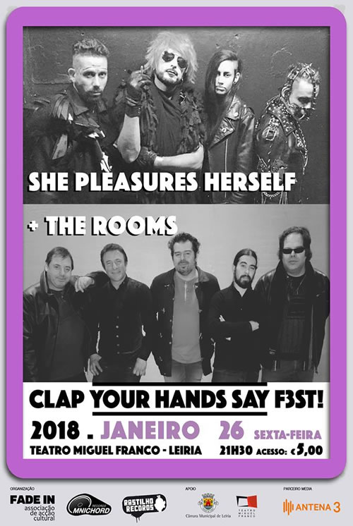 Clap Your Hands Say F3st! -She Pleasures Herself + The Rooms