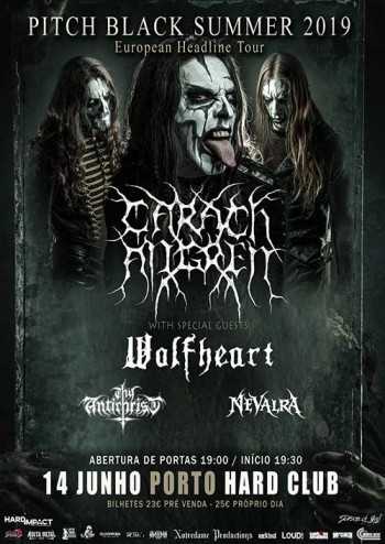 Carach Angren + Wolfheart + Thy Antichrist + Nevalra