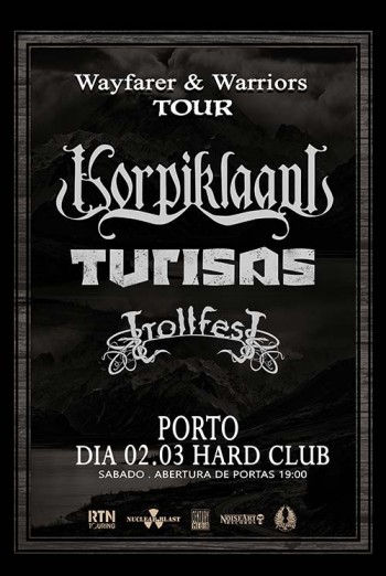Korpiklaani + Turisas + Trollfest (Porto)