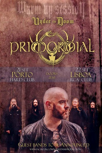 Primordial | Warm up Session Under the Doom (Lisboa)