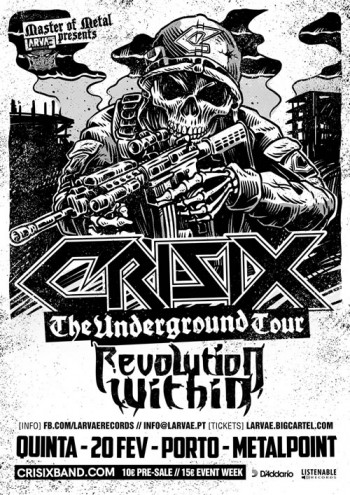 Crisix + Revolution Within (20/02)