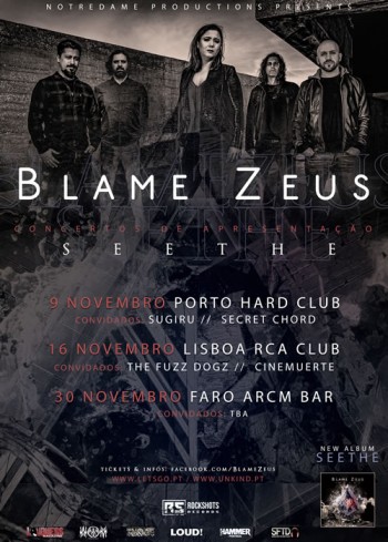 Blame Zeus (Lisboa, 16/11)